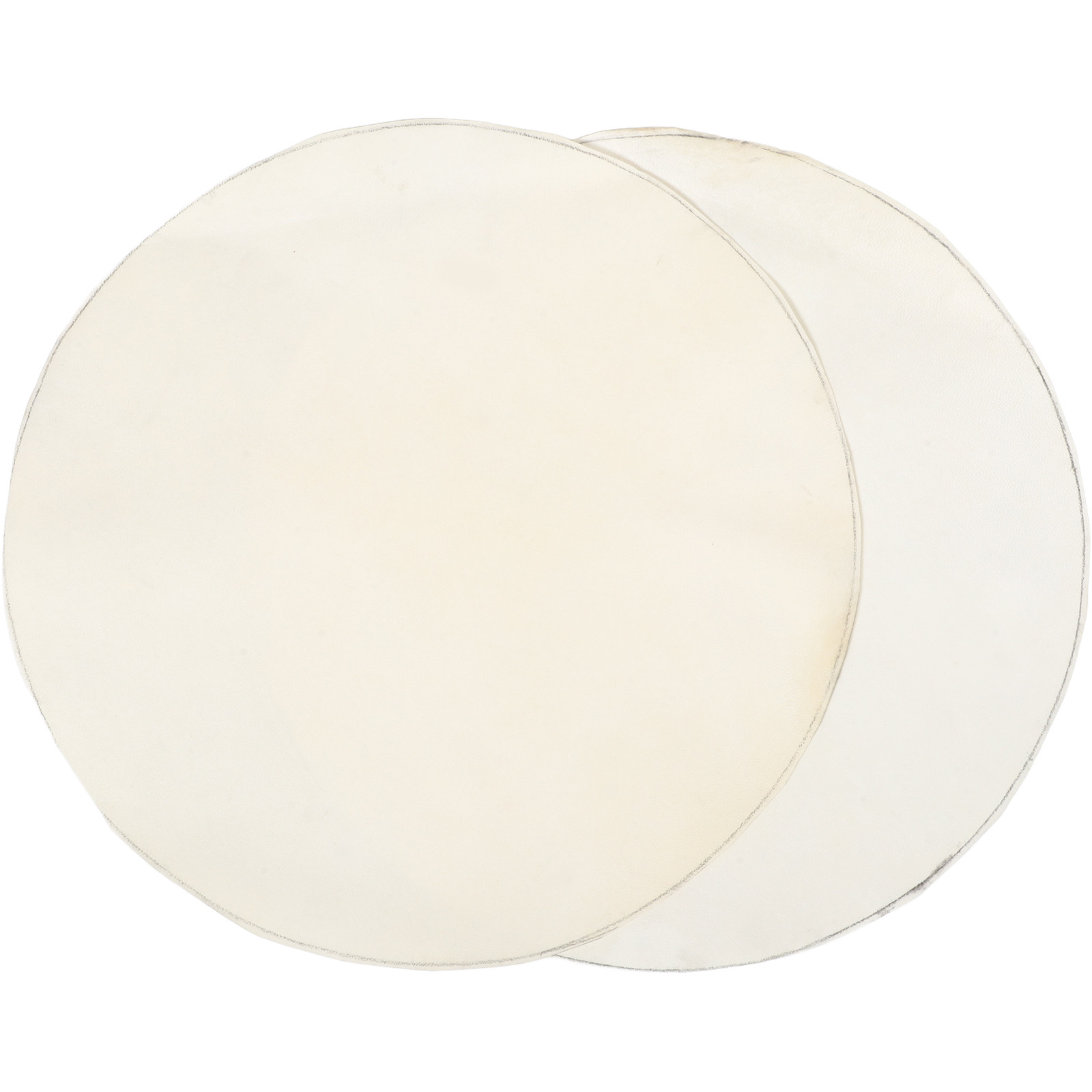 Djembe Hand Drum - 2Pcs Goatskin Drum Head 40Cm Authentic
