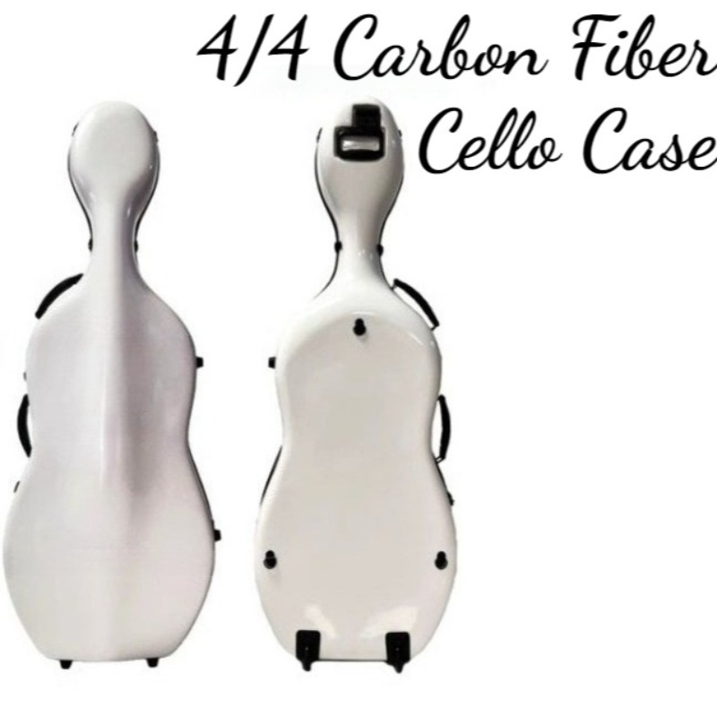 Musical Instrument Accessories - 4/4 Carbon Fiber Cello Case Scratch-proof