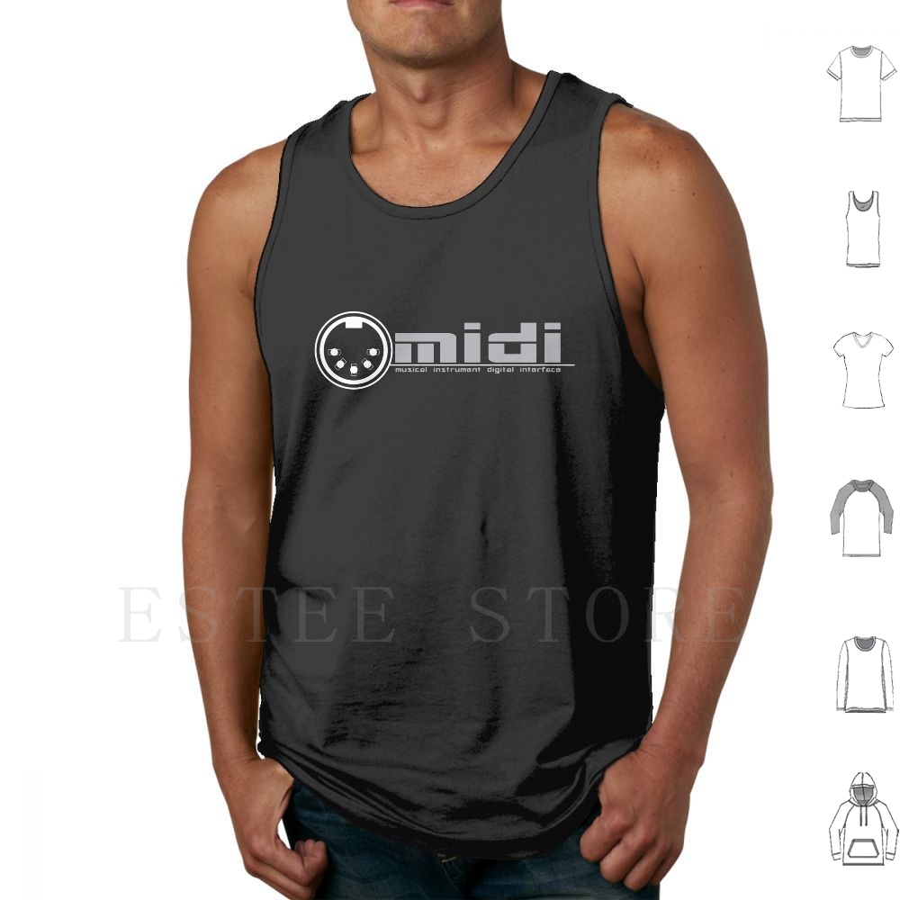 Musical Instrument Digital Interface - Midi-Musical Instrument Digital Interface Tank Tops