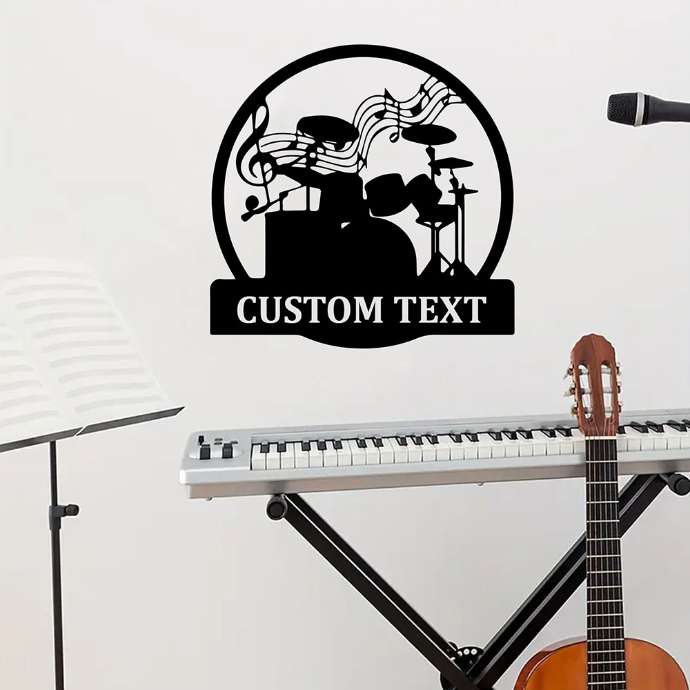 Musical Instrument Names - 1PC Creative Musical instrument Customizable Name
