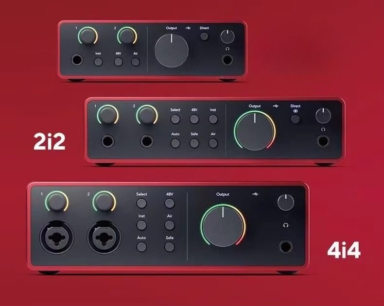 Musical Instrument Accessories - Forster Scarlet for 2i2 Quad Generation