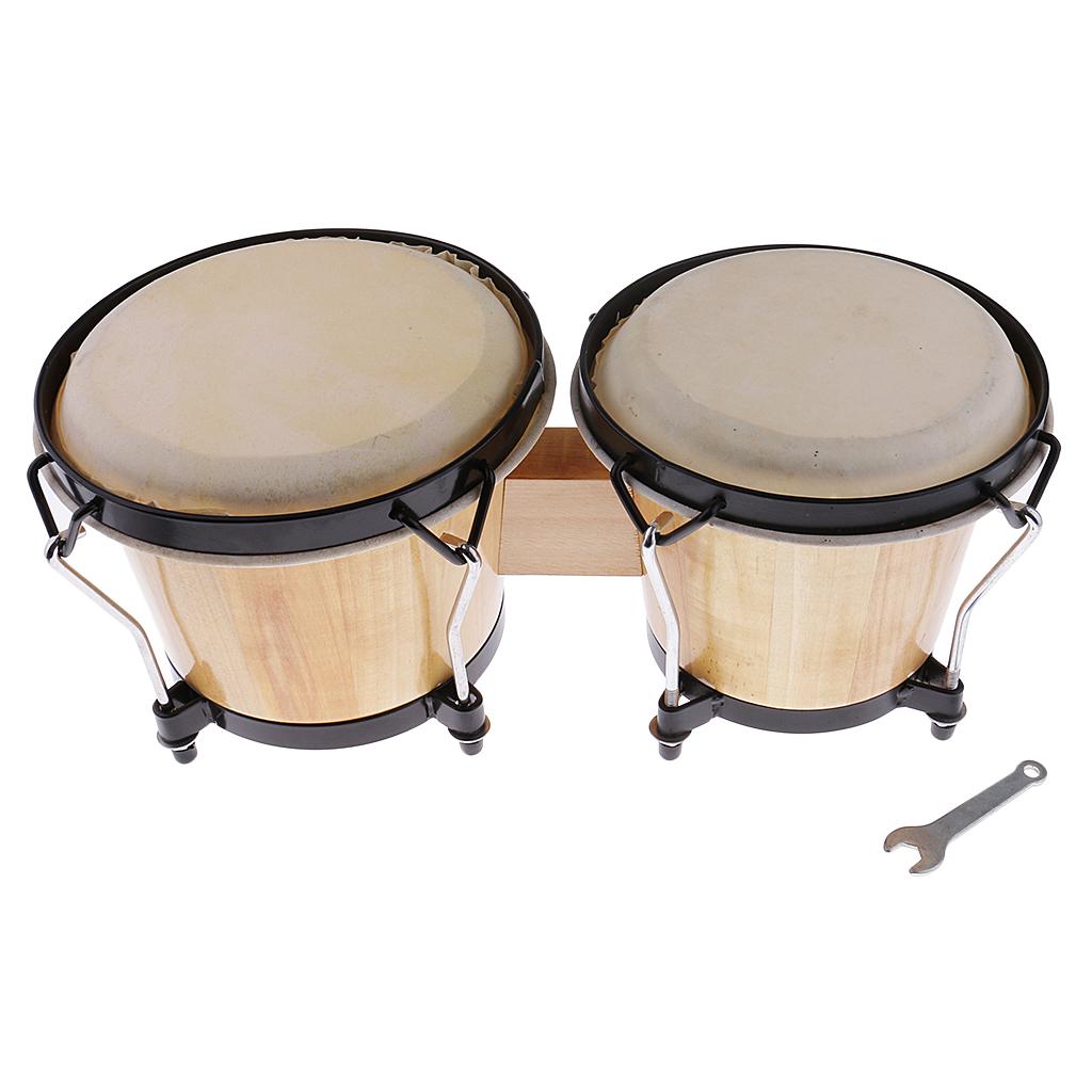 Orff Musical Instruments Bongo - Bongo Drum Set ulasan dan harga