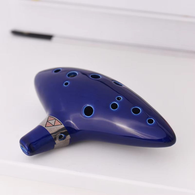 12 Hole Ocarina Ceramic Alto C - Musical Instrument Book ulasan dan harga