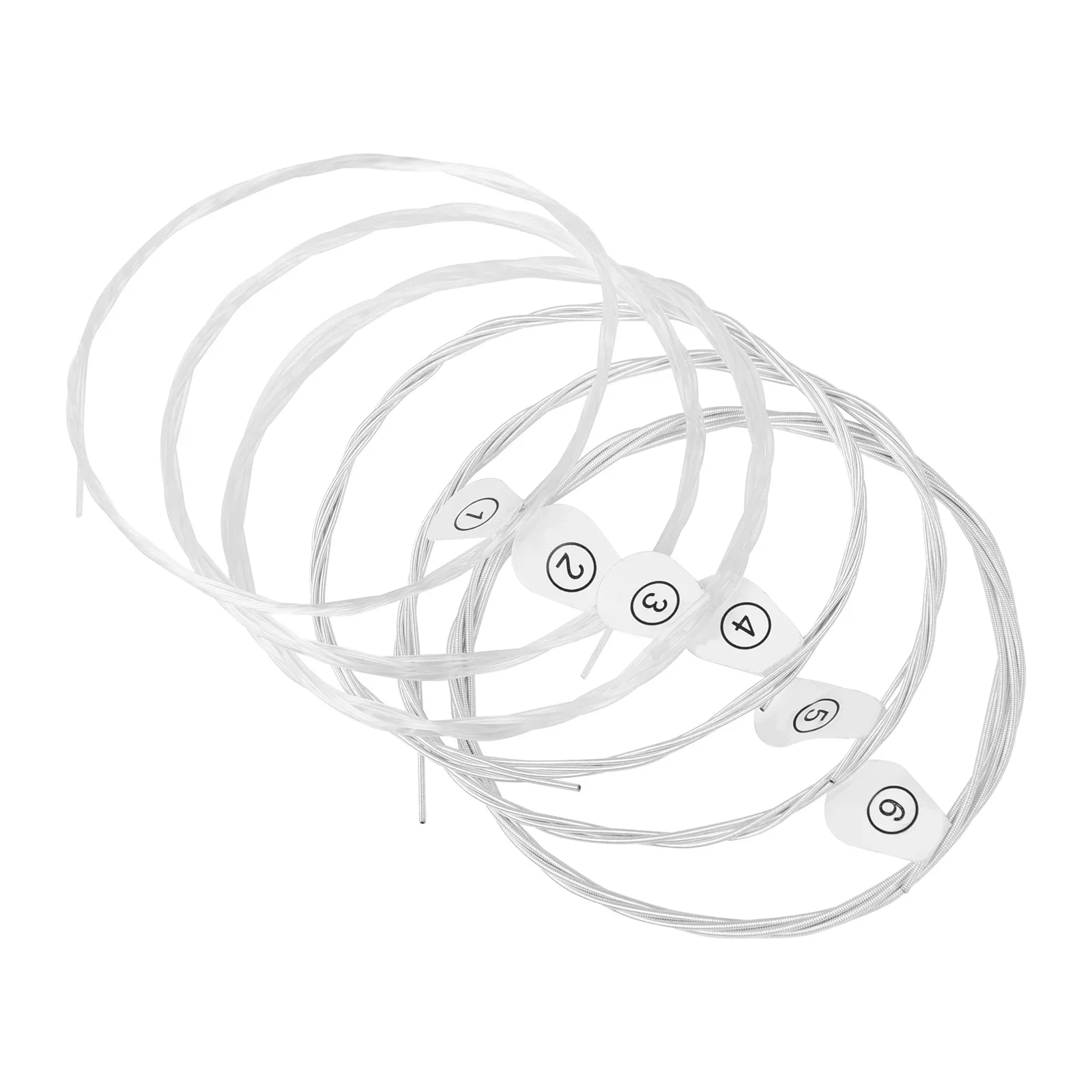 6Pcs Strings Classical Guitar  - Classical Guitar Nylon ulasan dan harga