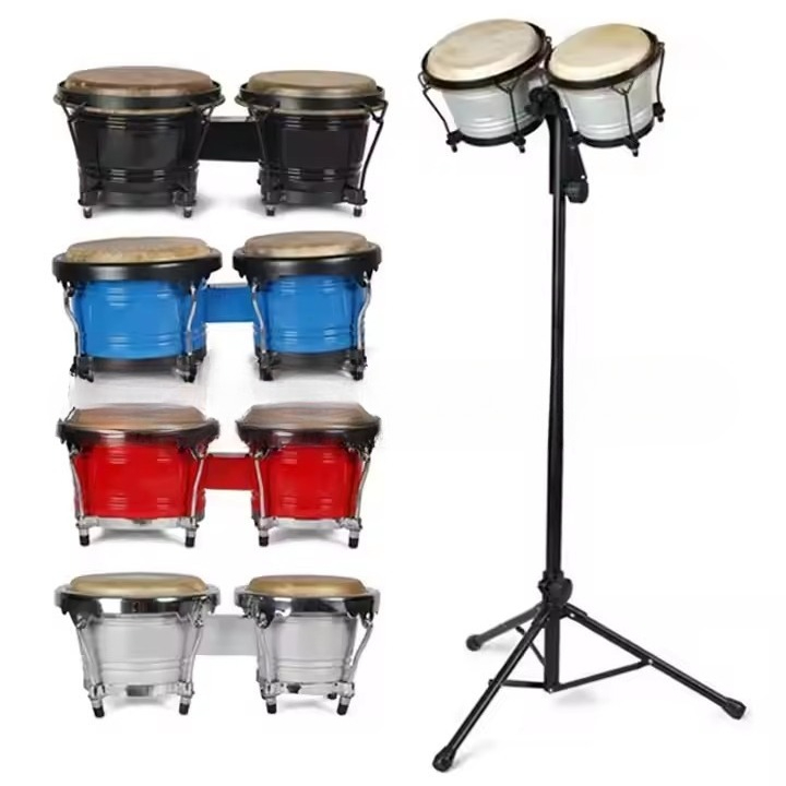 Professional Bongo Tambourine  - Bongo Drum Set ulasan dan harga