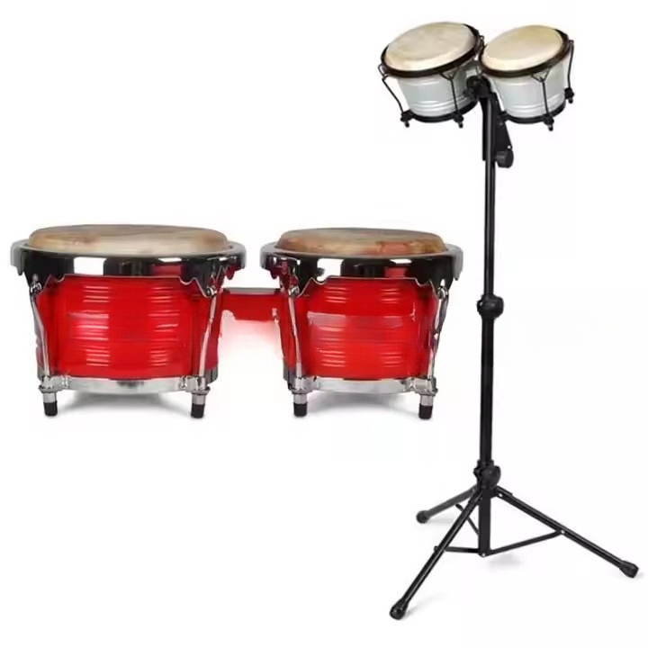 Professional Bongo Tambourine  - Bongo Drum Set ulasan dan harga