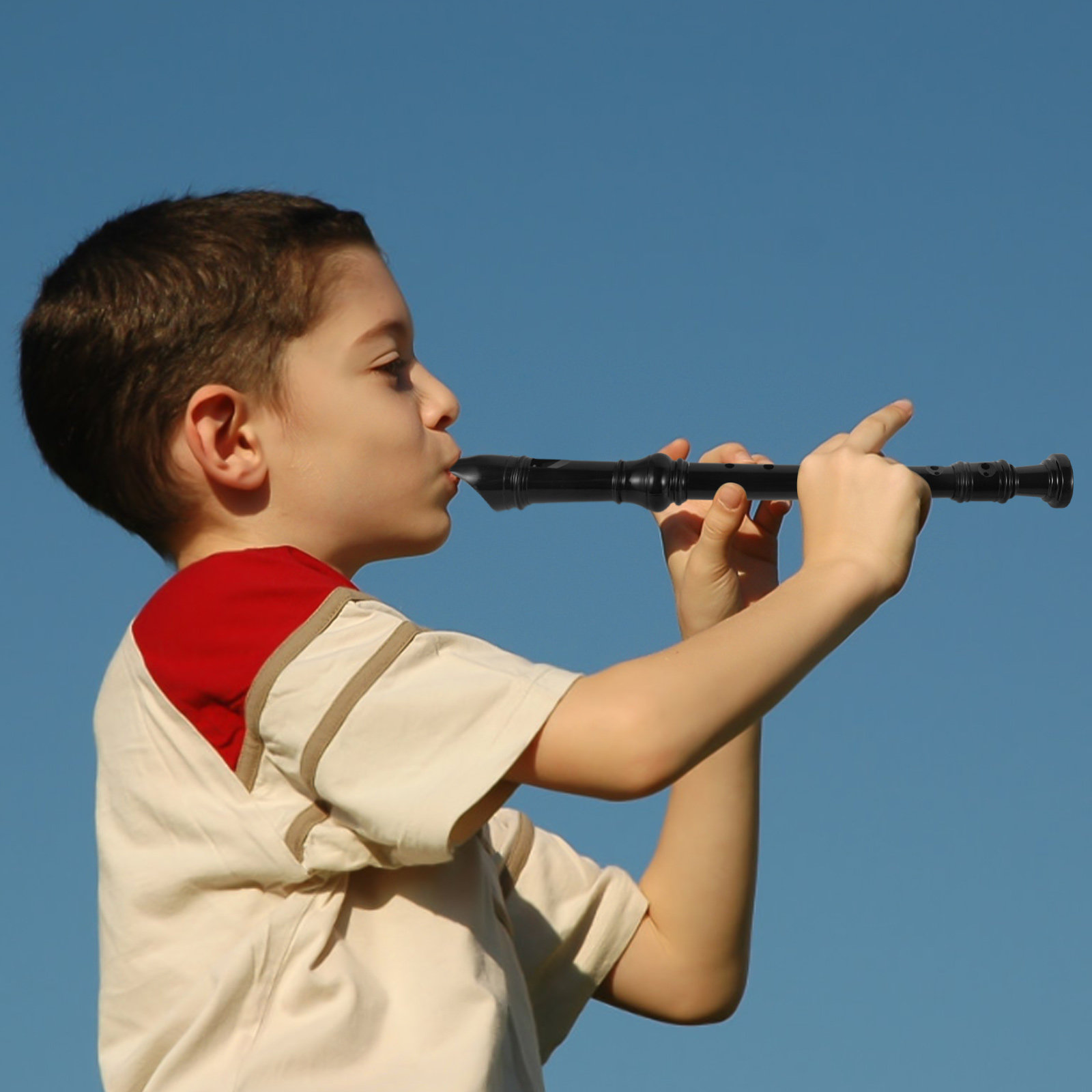 8 Hole Black Soprano Recorder  - Soprano Recorder Plastic ulasan dan harga