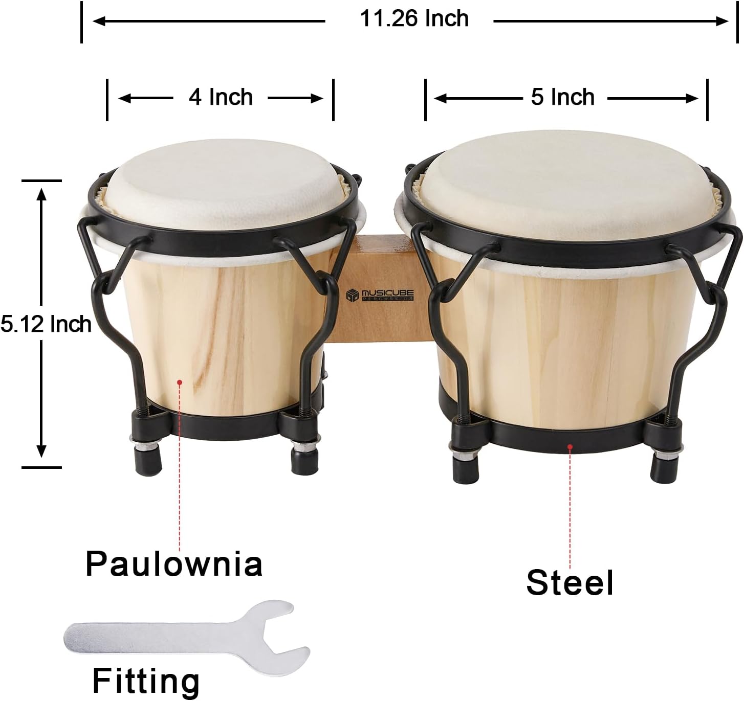 Wholesale Price Top Quality 4+ - Bongo Drum Set ulasan dan harga