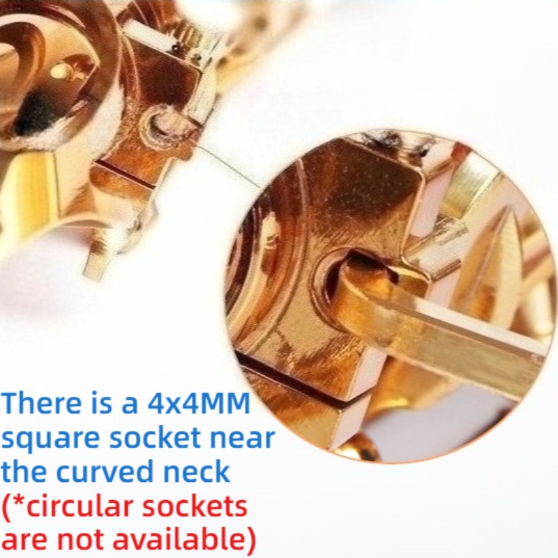 Metal Saxophone Microphone Sta - Musical Instrument Accessories ulasan dan harga