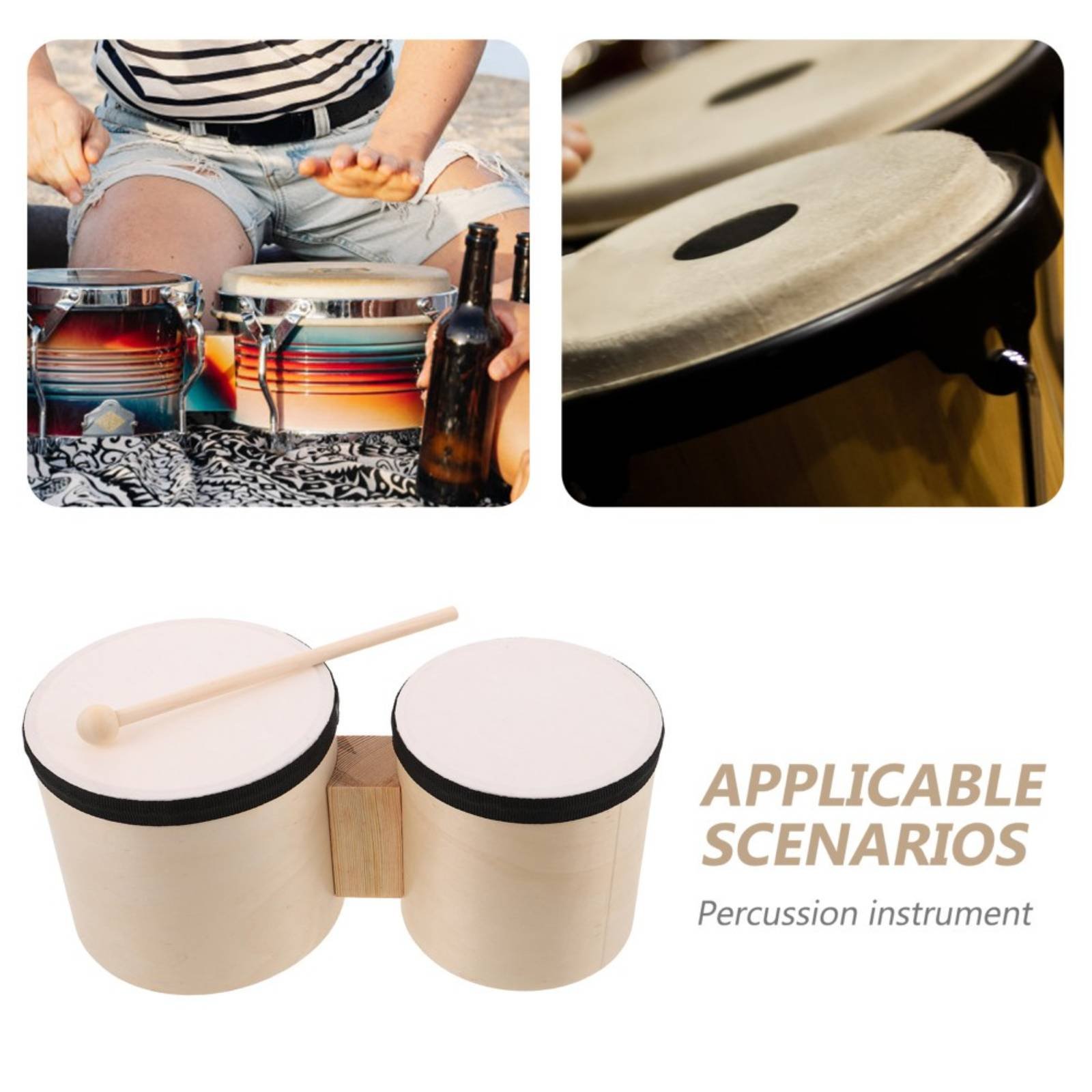 Bongo Drum Set Easy to Learn R - Bongo Drum Set ulasan dan harga