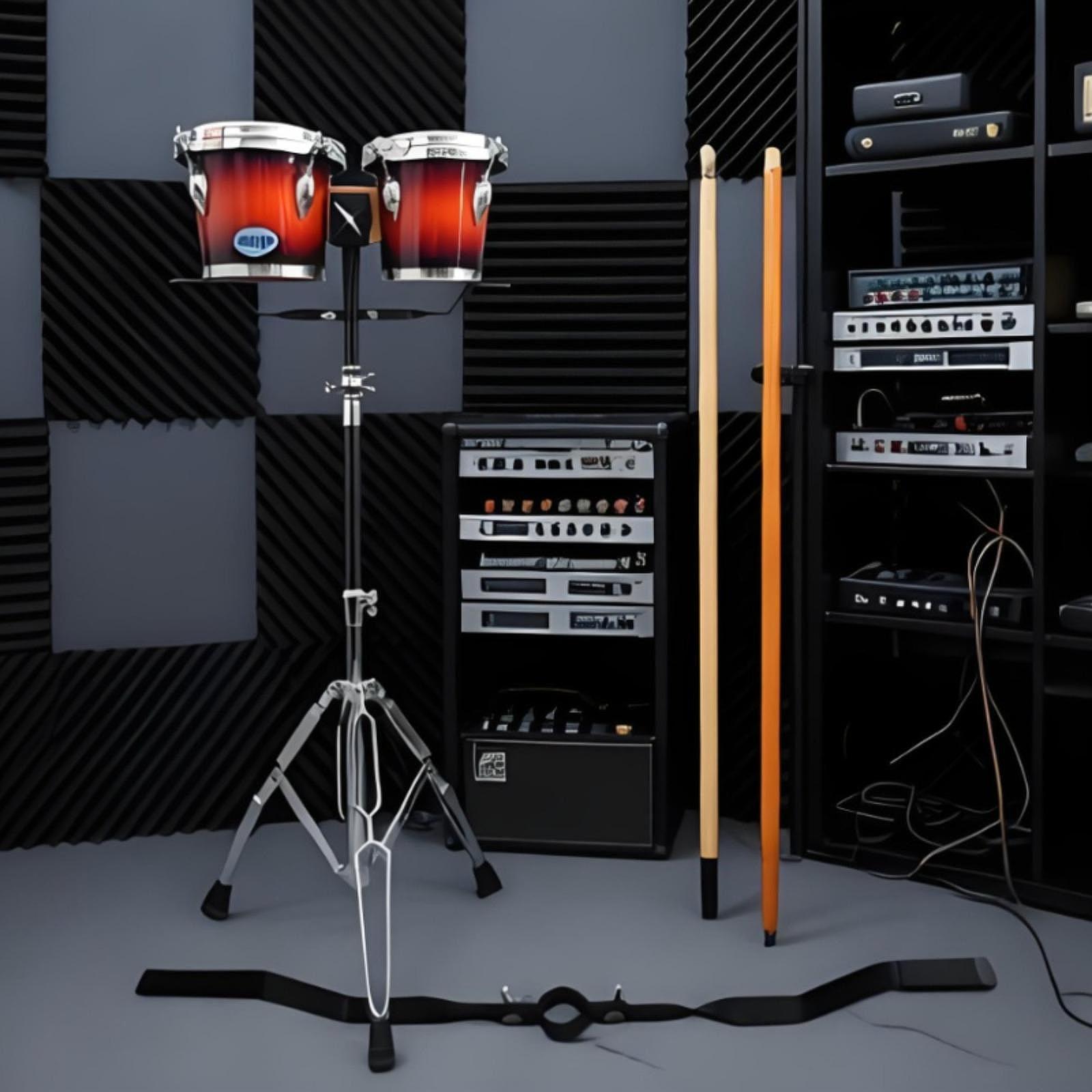 Music Percussion Drum Stand Ba - Bongo Drum Set ulasan dan harga