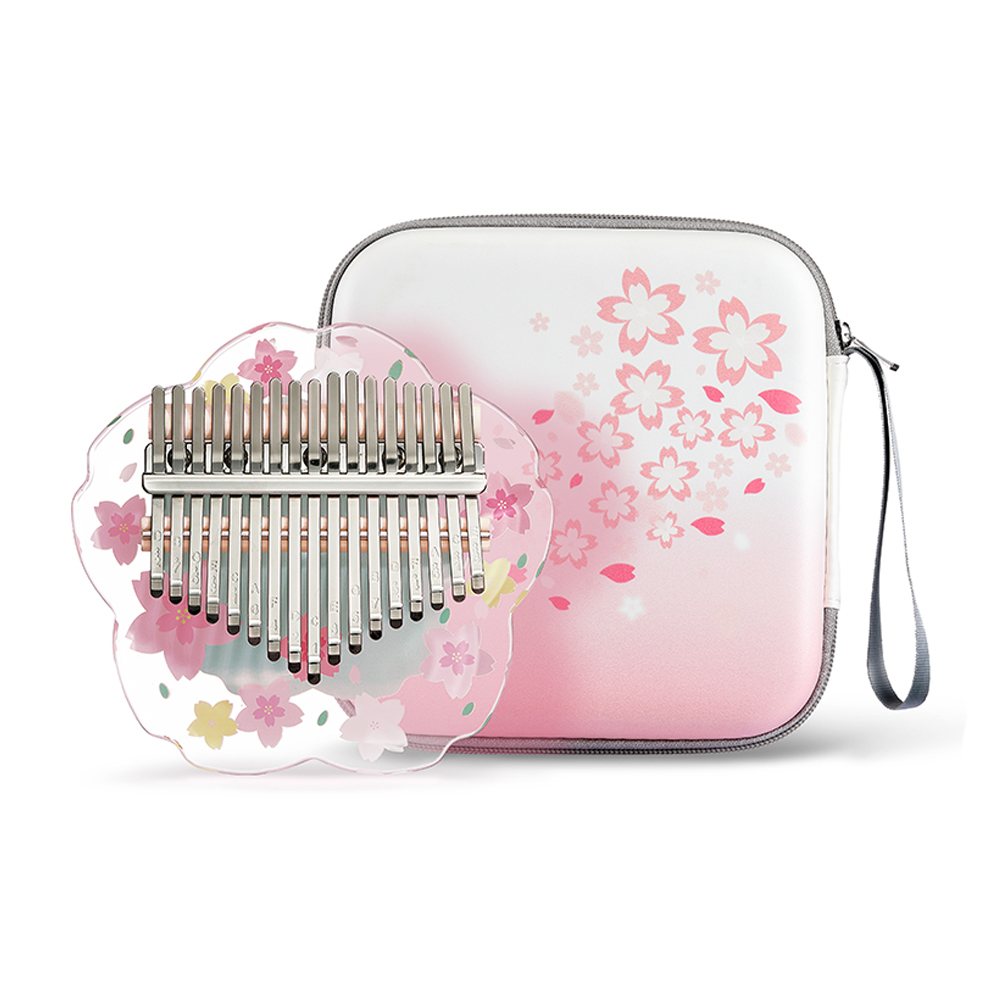 Hluru Kalimba 21 Keys with Cas - Musical Instrument Names ulasan dan harga