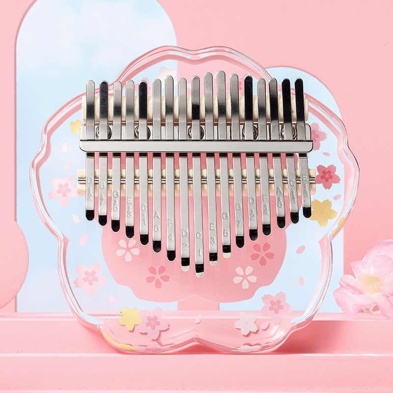 Hluru Kalimba 21 Keys with Cas - Musical Instrument Names ulasan dan harga