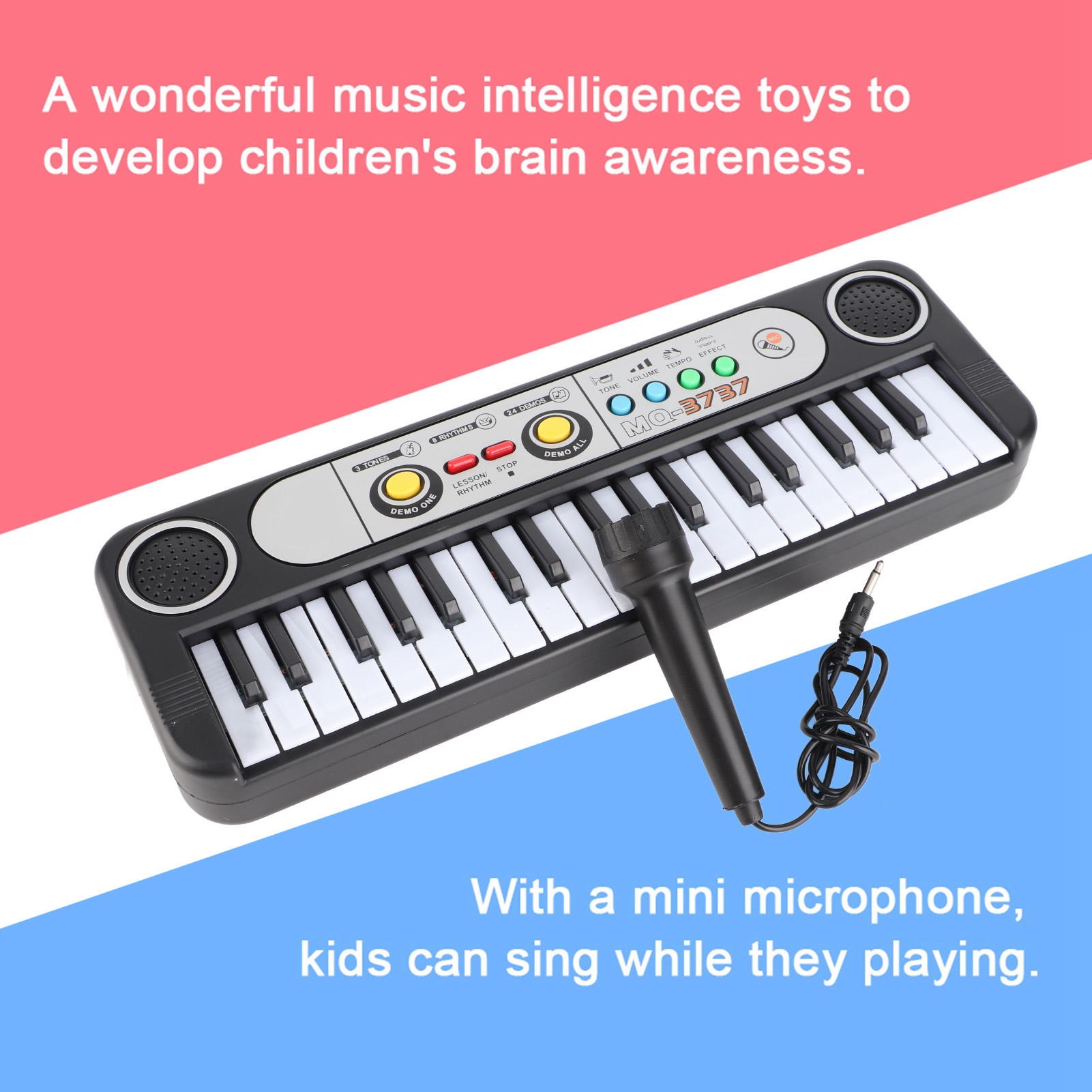 37 Keys Electric Digital Key B - Musical Instrument Names ulasan dan harga