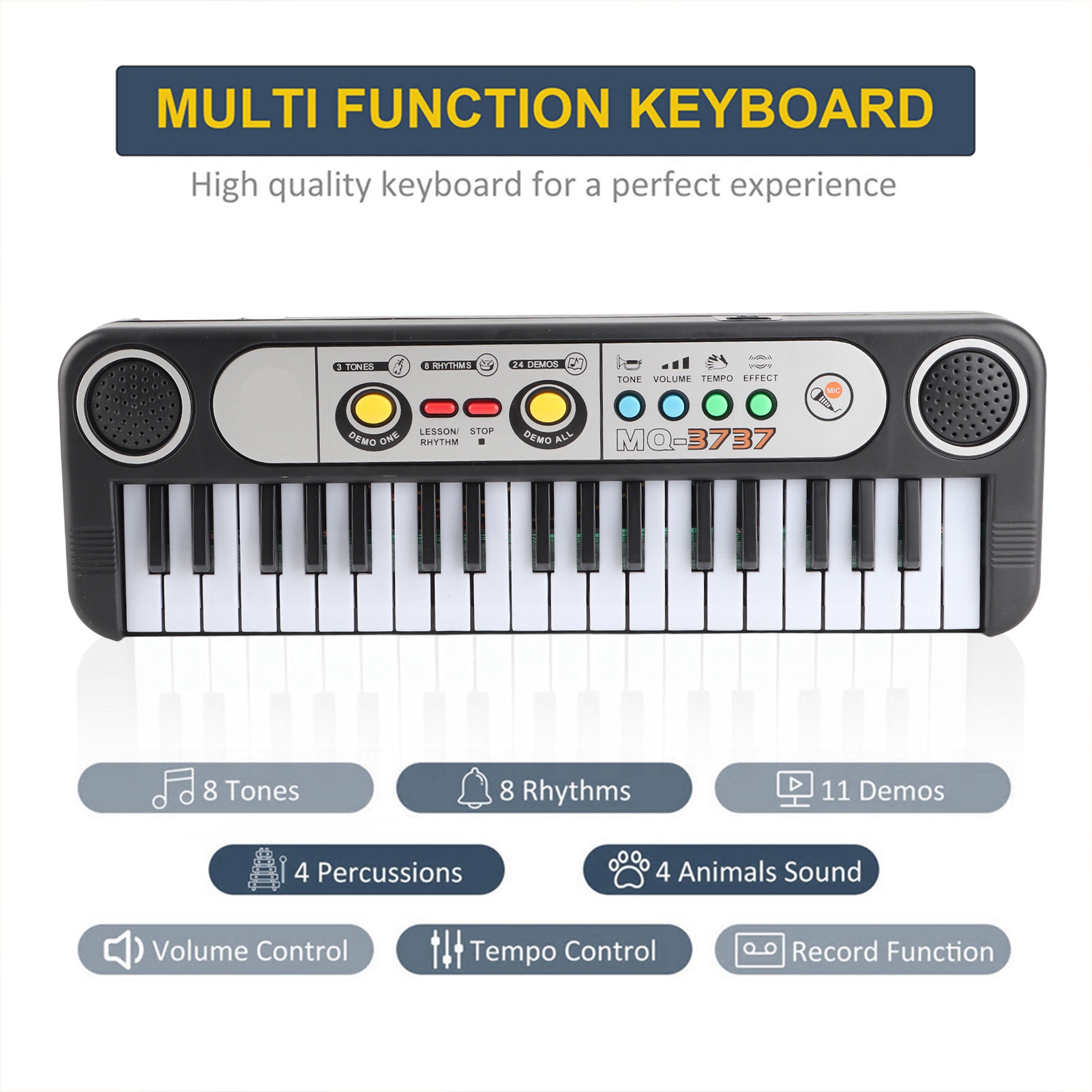 37 Keys Electric Digital Key B - Musical Instrument Names ulasan dan harga