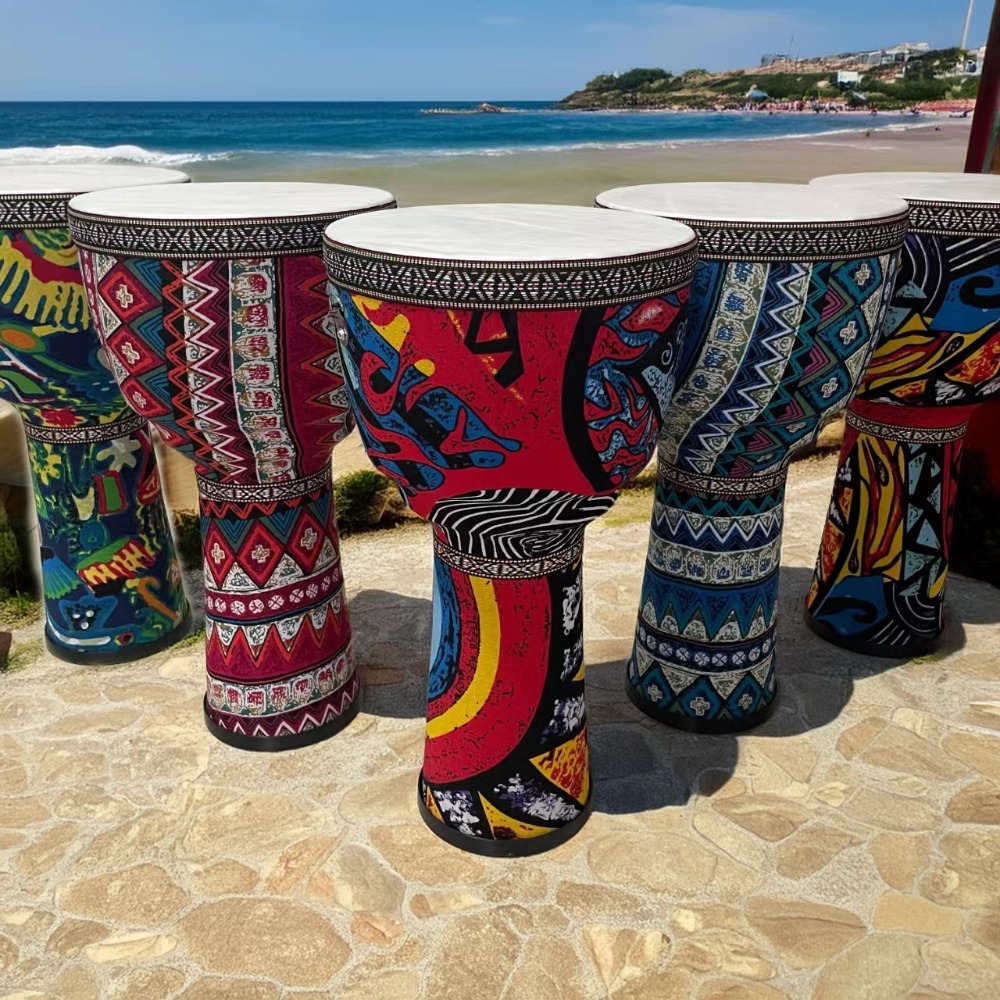 Portable 8.5 Inch African Djem - Djembe Hand Drum ulasan dan harga