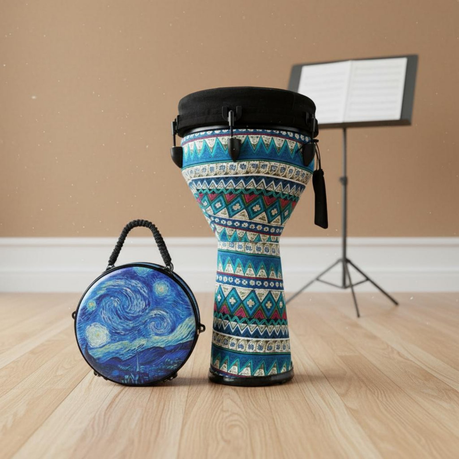 African Djembe Drum Includes C - Djembe Hand Drum ulasan dan harga