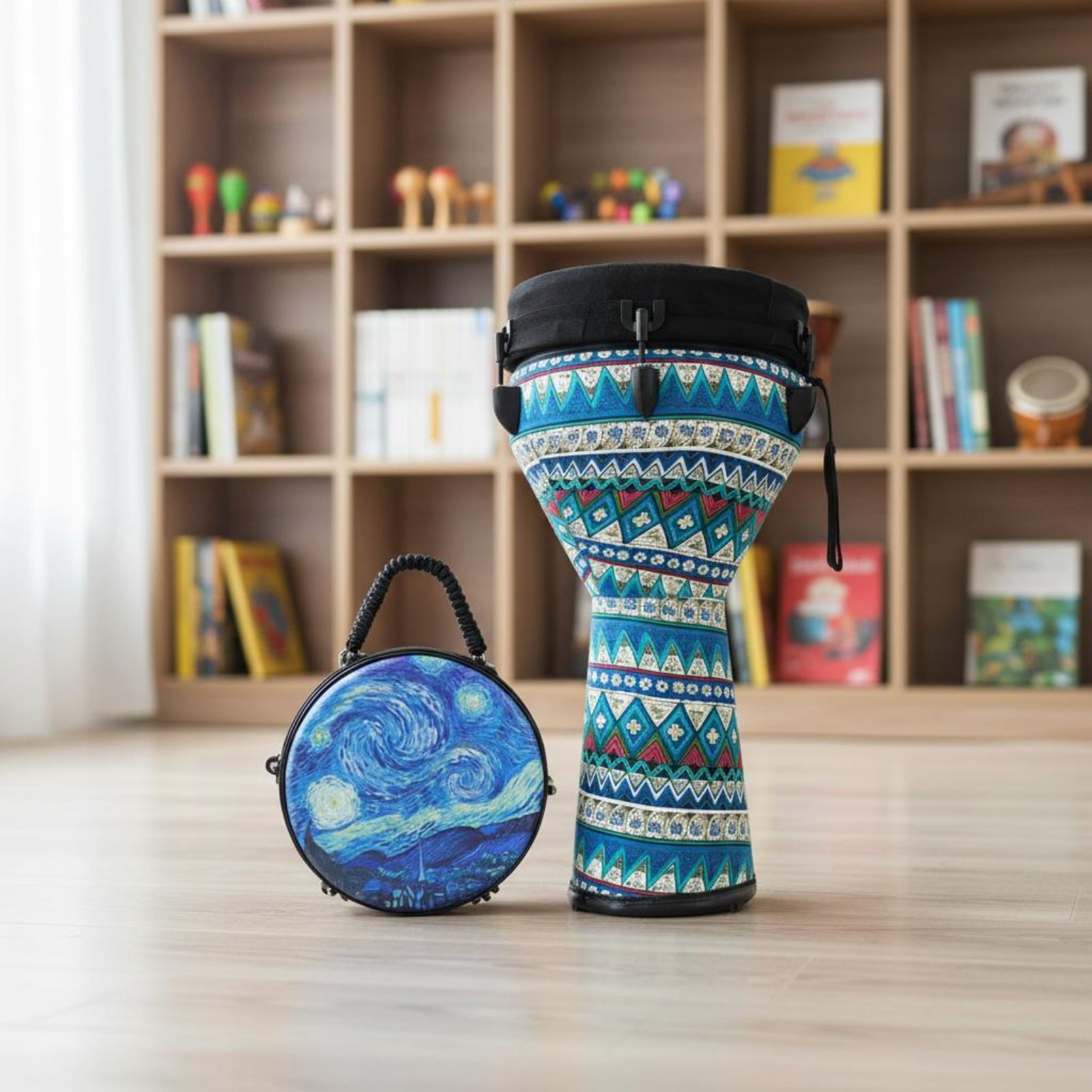 African Djembe Drum Includes C - Djembe Hand Drum ulasan dan harga