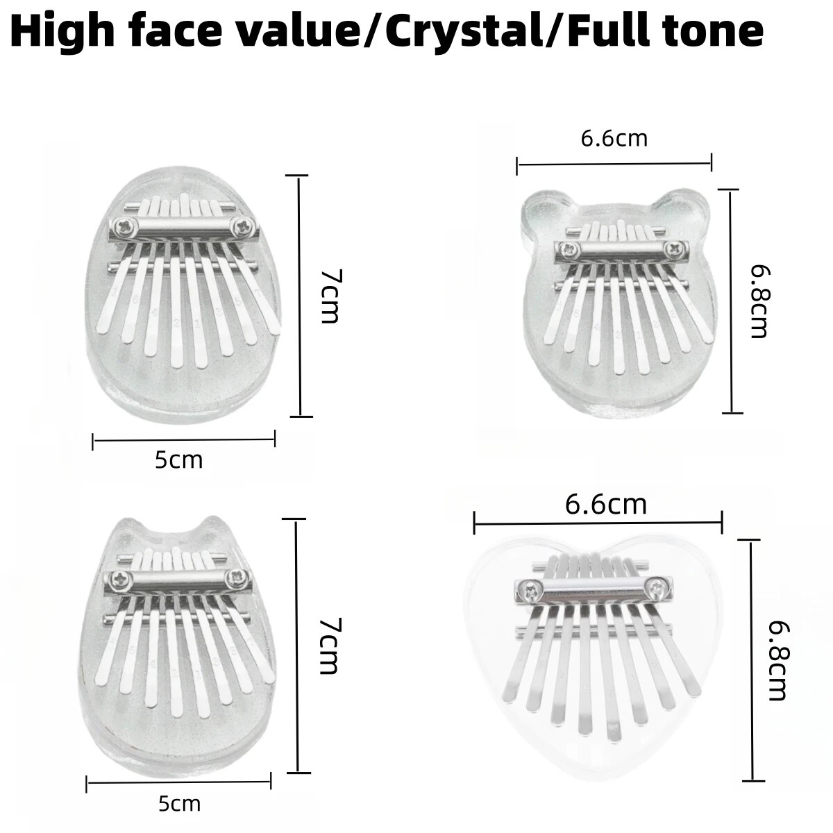 Miwayer 8 Keys Mini Kalimba Ra - Musical Instrument Names ulasan dan harga