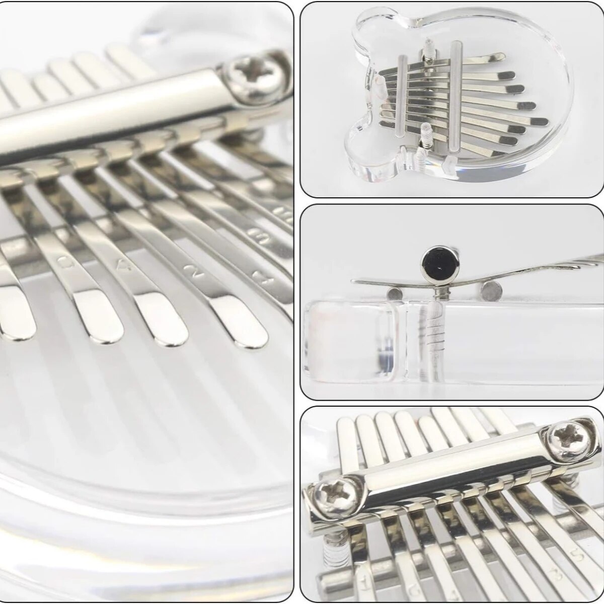 Miwayer 8 Keys Mini Kalimba Ra - Musical Instrument Names ulasan dan harga