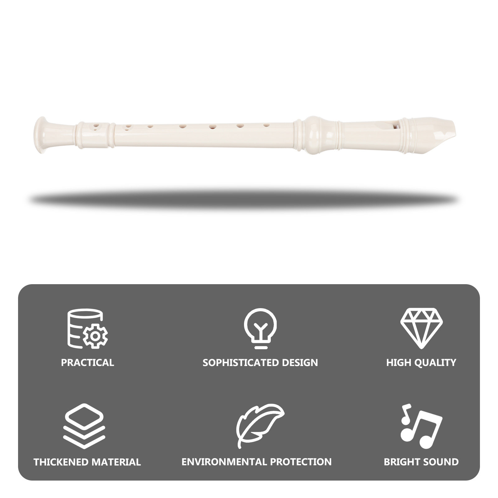 1Set 8-Hole Soprano Recorder P - Soprano Recorder Plastic ulasan dan harga