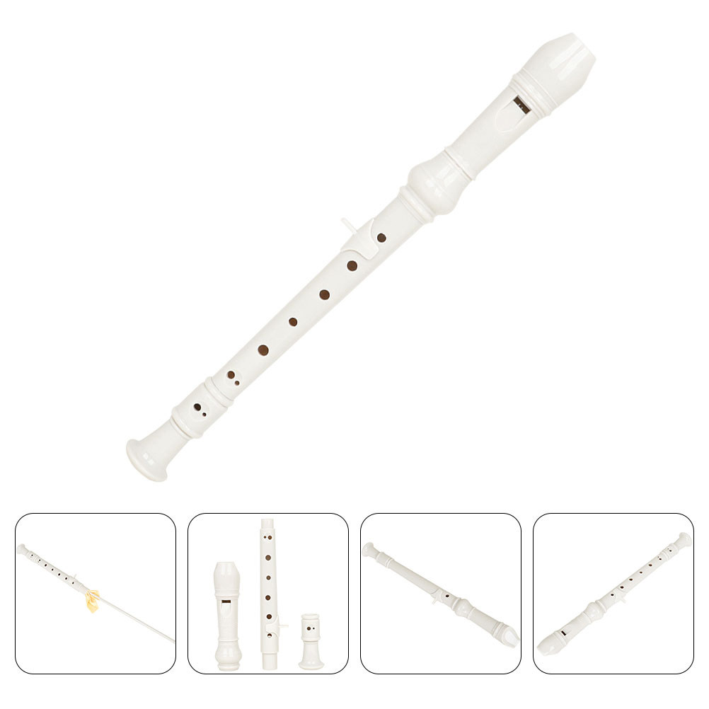 1Set 8-Hole Clarinet for Kids  - Soprano Recorder Plastic ulasan dan harga