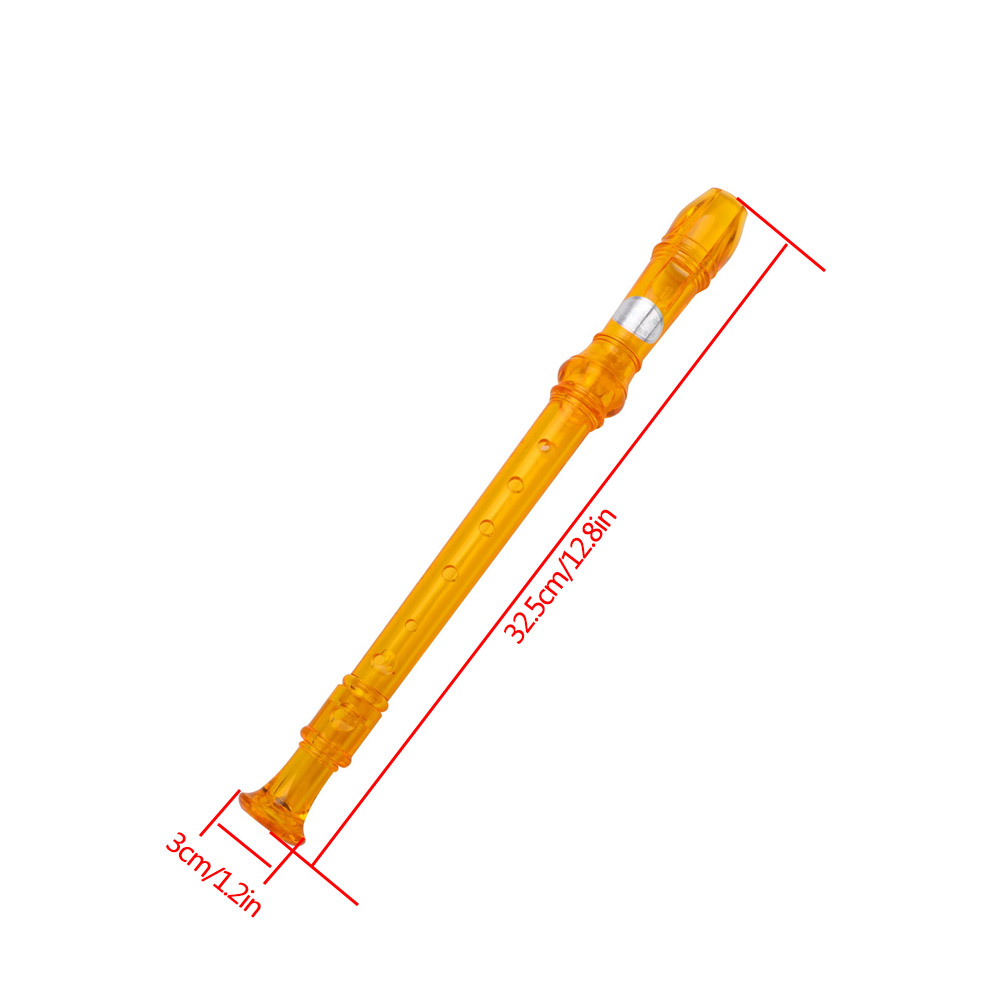8-Hole Translucent Descant Rec - Soprano Recorder Plastic ulasan dan harga