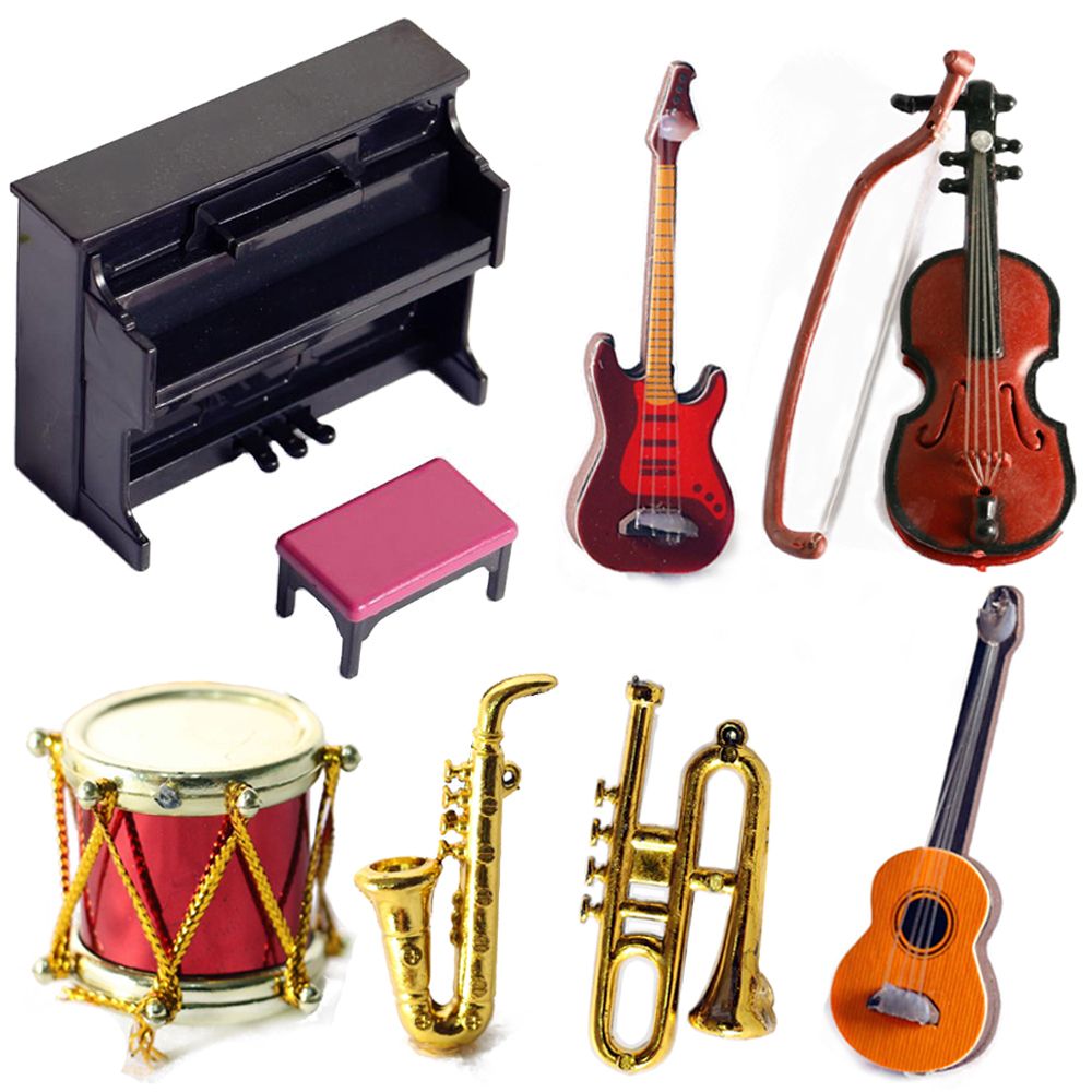 Miniature Doll Musical Instrum - Musical Instrument Names ulasan dan harga