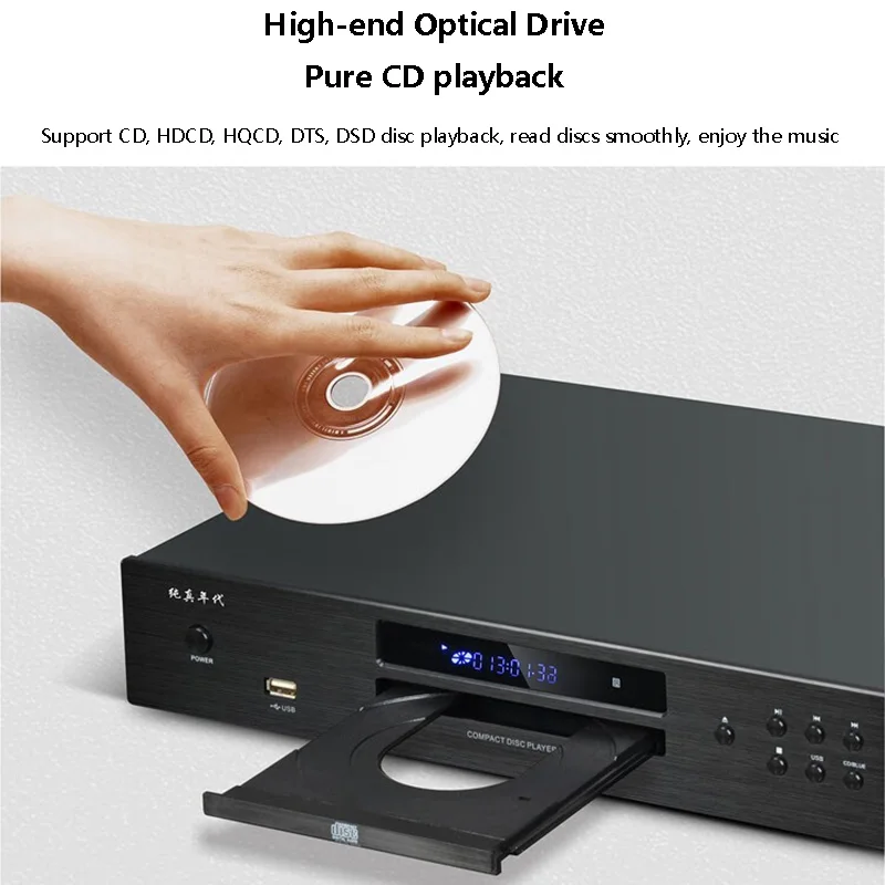 Audiophile HIFI CD Player Blue - Musical Instrument Digital Interface ulasan dan harga