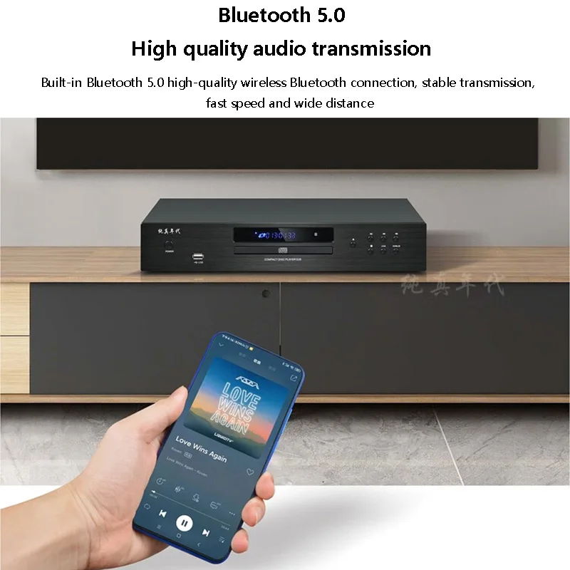 Audiophile HIFI CD Player Blue - Musical Instrument Digital Interface ulasan dan harga