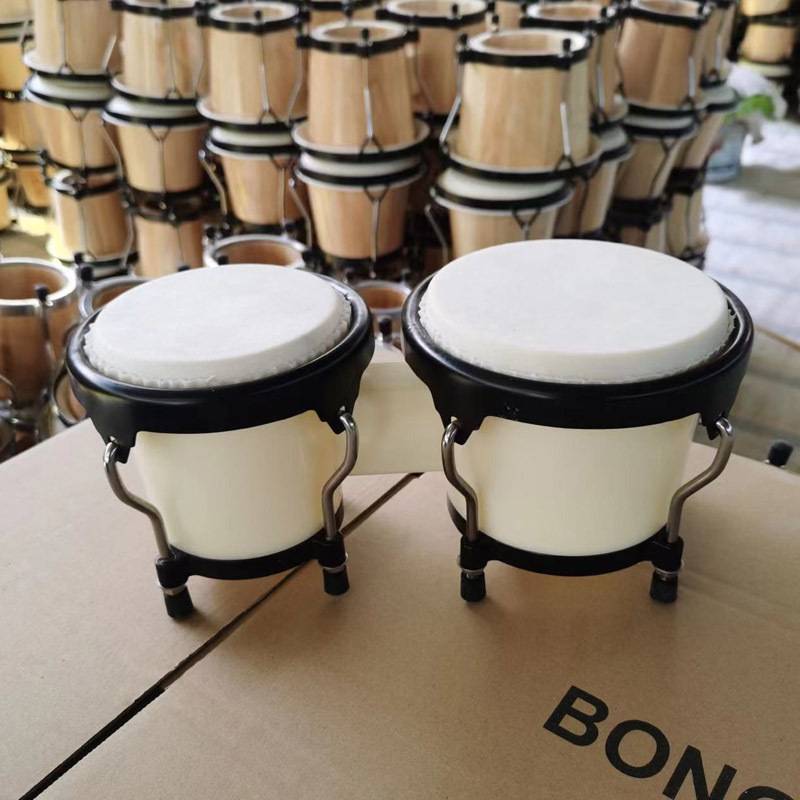4+5-inch ABS Plastic Bongo Dru - Bongo Drum Set ulasan dan harga