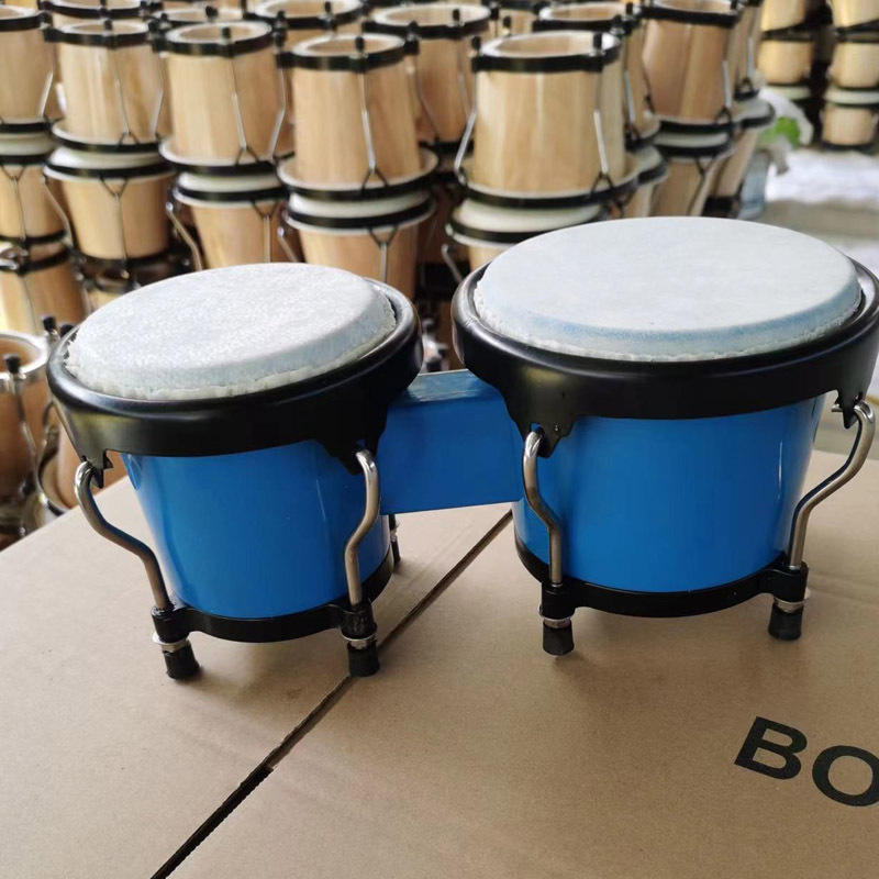 4+5-inch ABS Plastic Bongo Dru - Bongo Drum Set ulasan dan harga