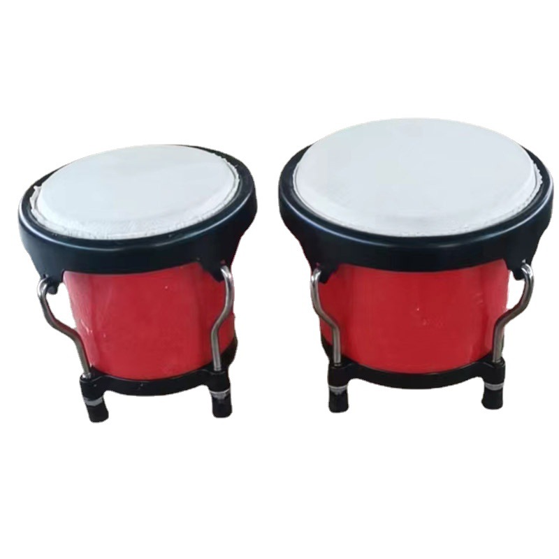 4+5-inch ABS Plastic Bongo Dru - Bongo Drum Set ulasan dan harga