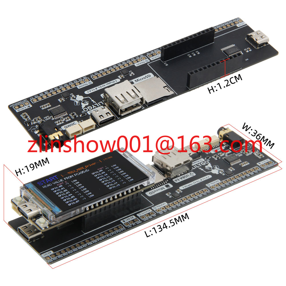 T-Display-S3 MIDI Shield Devel - Musical Instrument Digital Interface ulasan dan harga