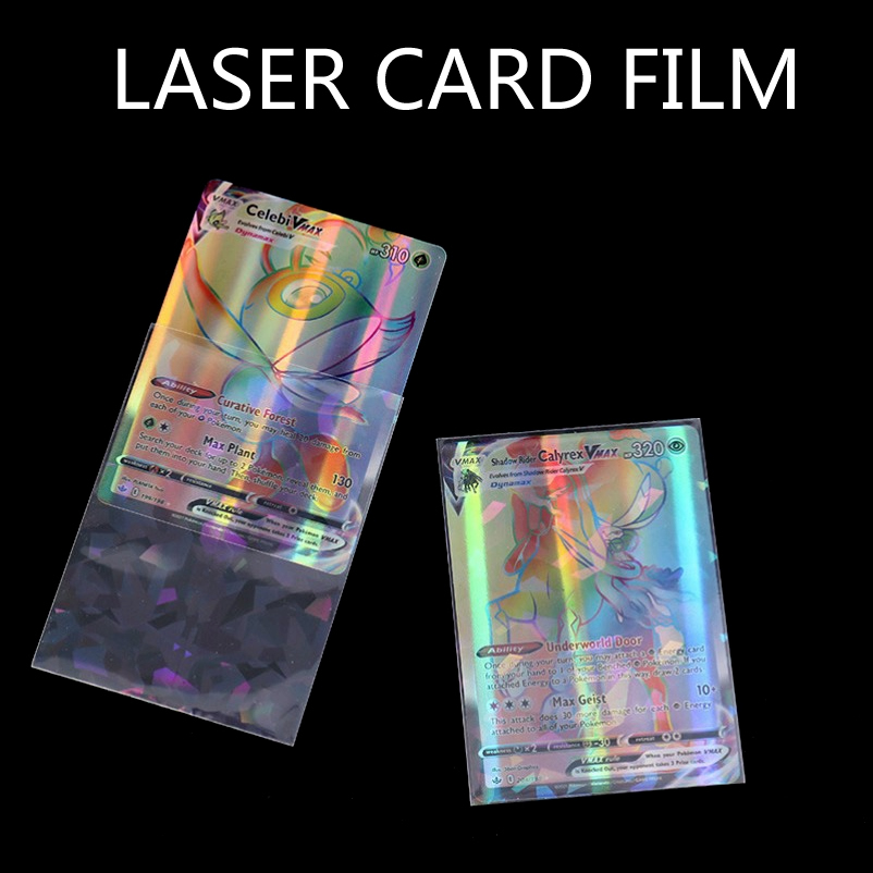 50pcs Soft Trading Laser Card  - Cajon Musical Instrument ulasan dan harga