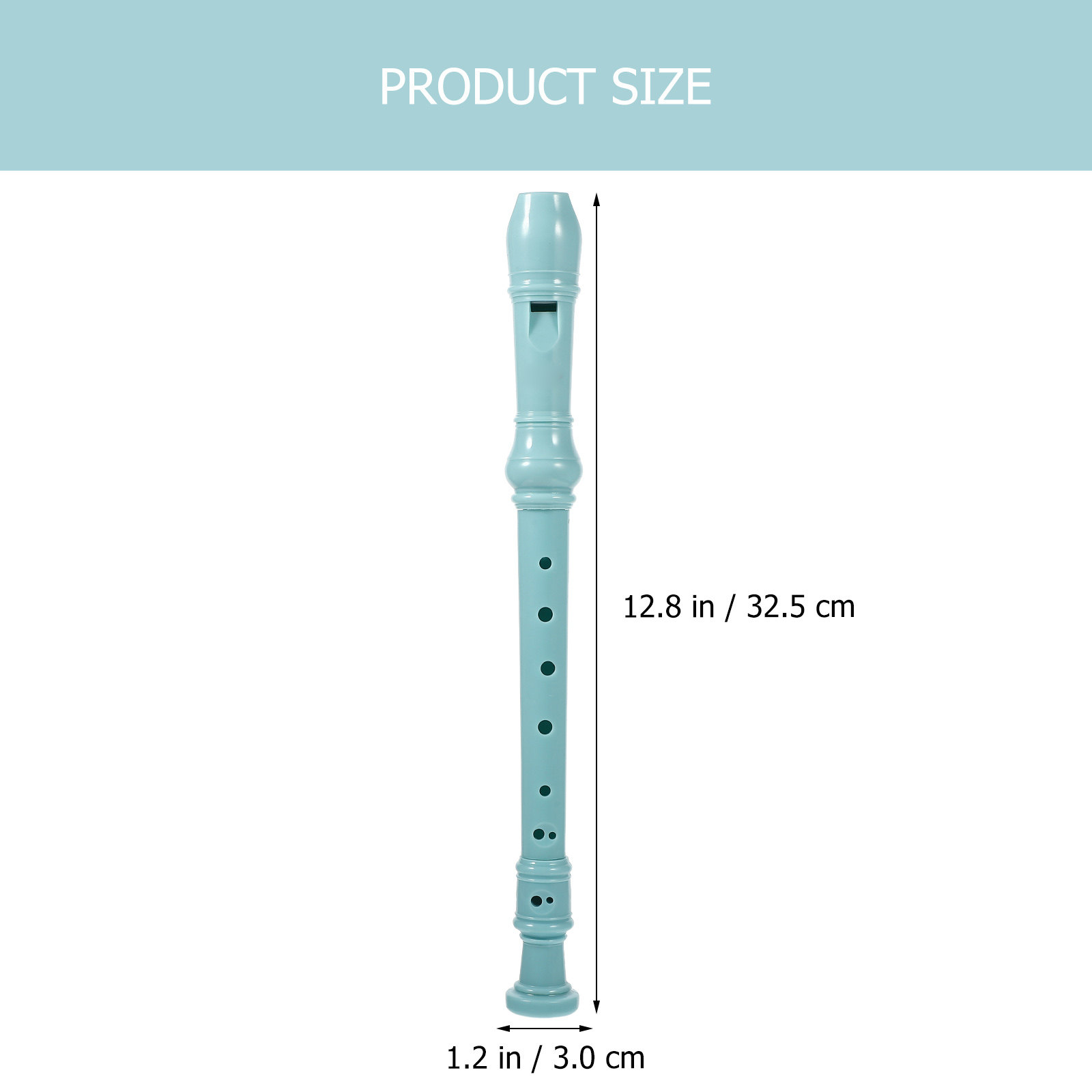 1Set Kids Soprano Recorder 8-H - Soprano Recorder Plastic ulasan dan harga