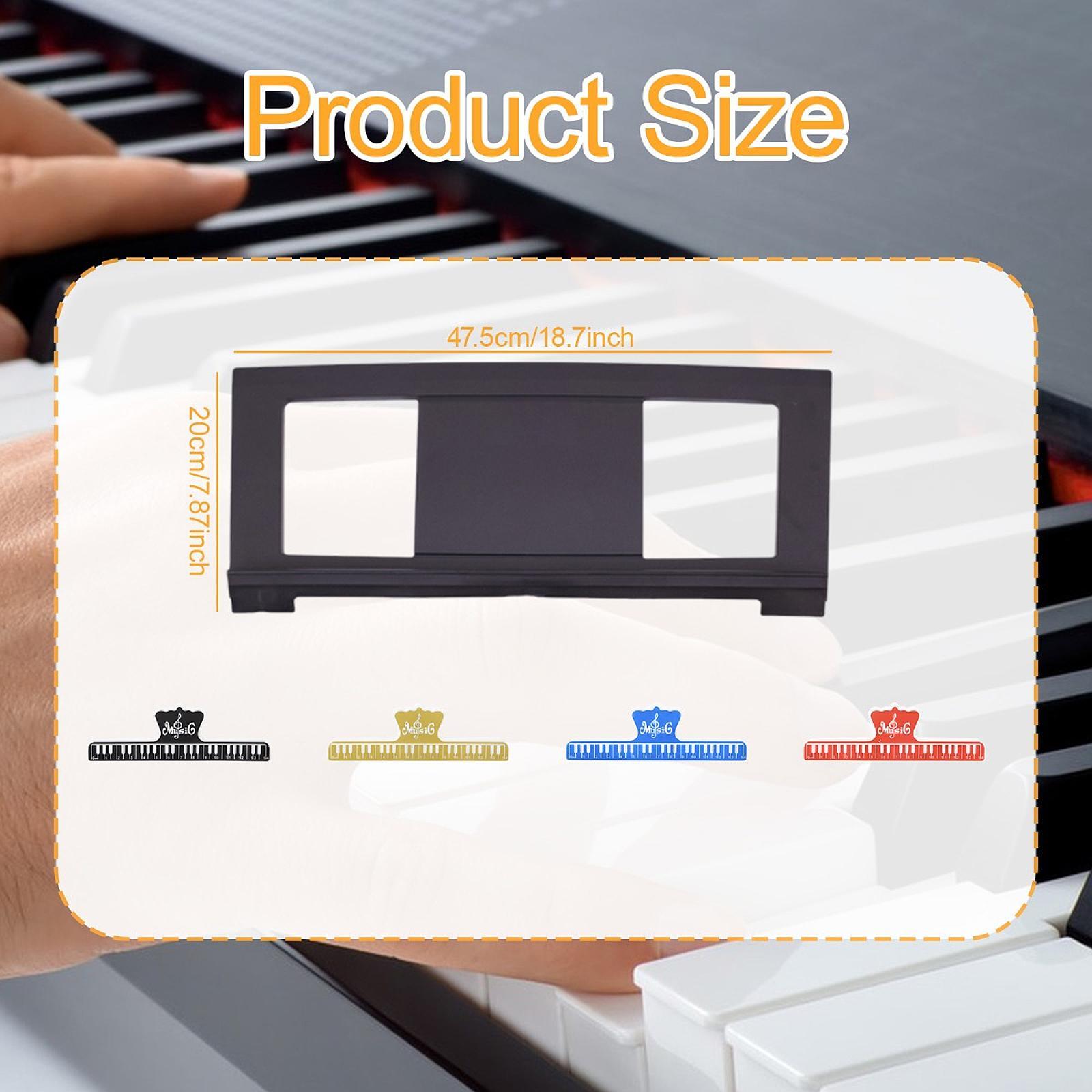Stable Piano Sheet Music Stand - Musical Instrument Book ulasan dan harga