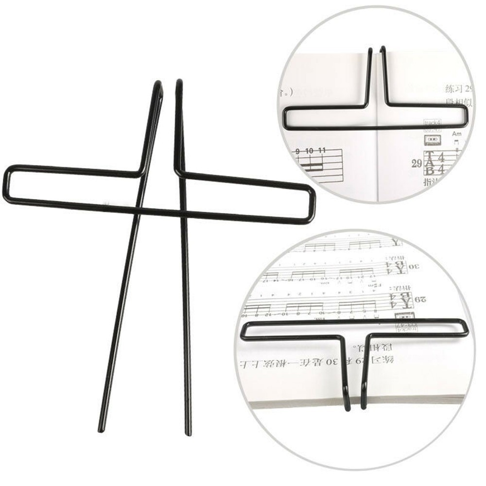 Metal music score clip; guitar - Musical Instrument Book ulasan dan harga