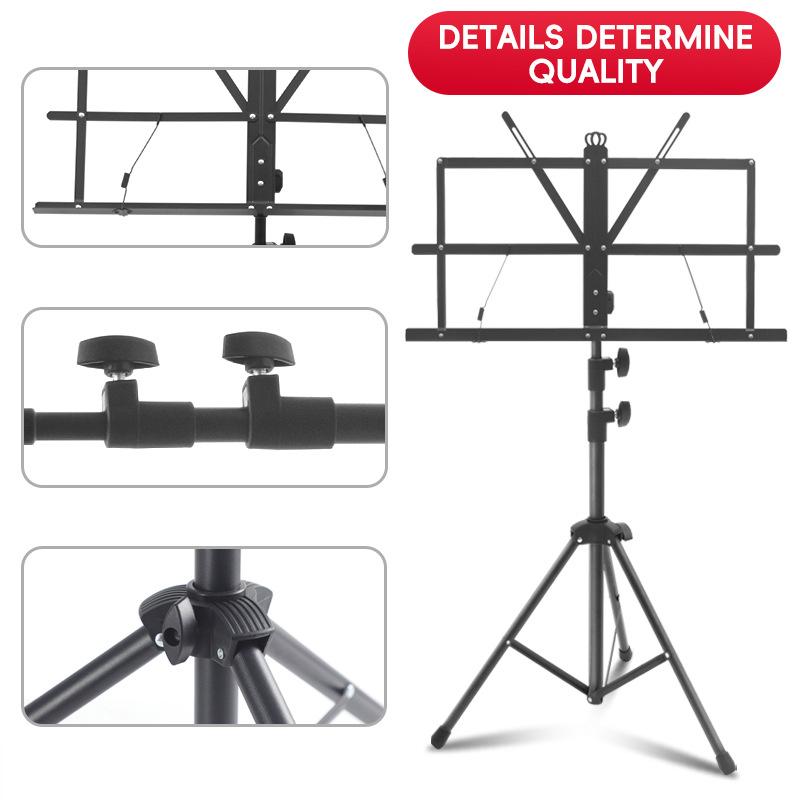 New Music Stand 2 In 1 Dual Us - Musical Instrument Book ulasan dan harga