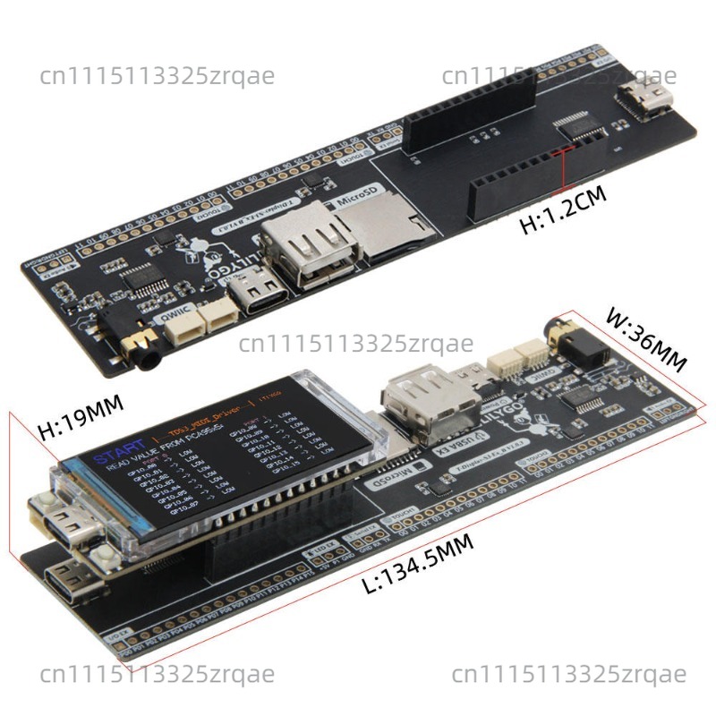 T-Display-S3 MIDI Shield Devel - Musical Instrument Digital Interface ulasan dan harga