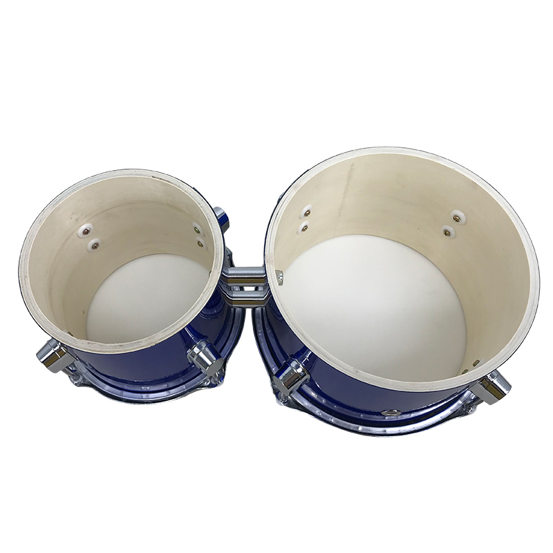 Blue Colour Custom Brand Made  - Bongo Drum Set ulasan dan harga