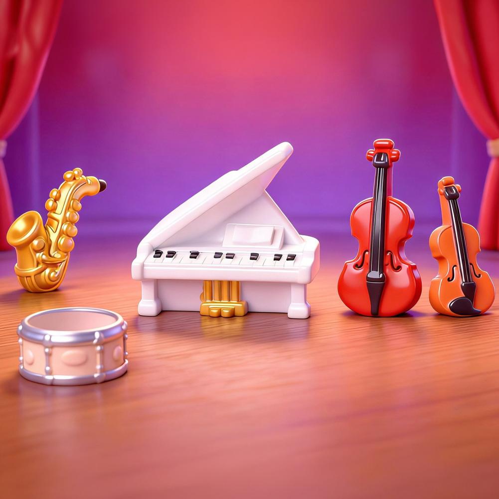 Piano Violin Saxophone Miniatu - Musical Instrument Names ulasan dan harga