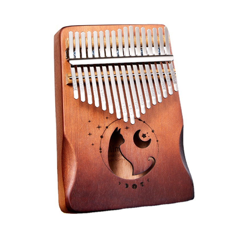 17 Keys Kalimba Gradient Color - Musical Instrument Book ulasan dan harga