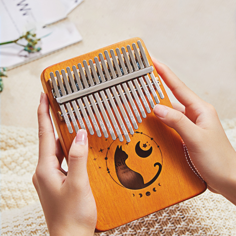 17 Keys Kalimba Gradient Color - Musical Instrument Book ulasan dan harga