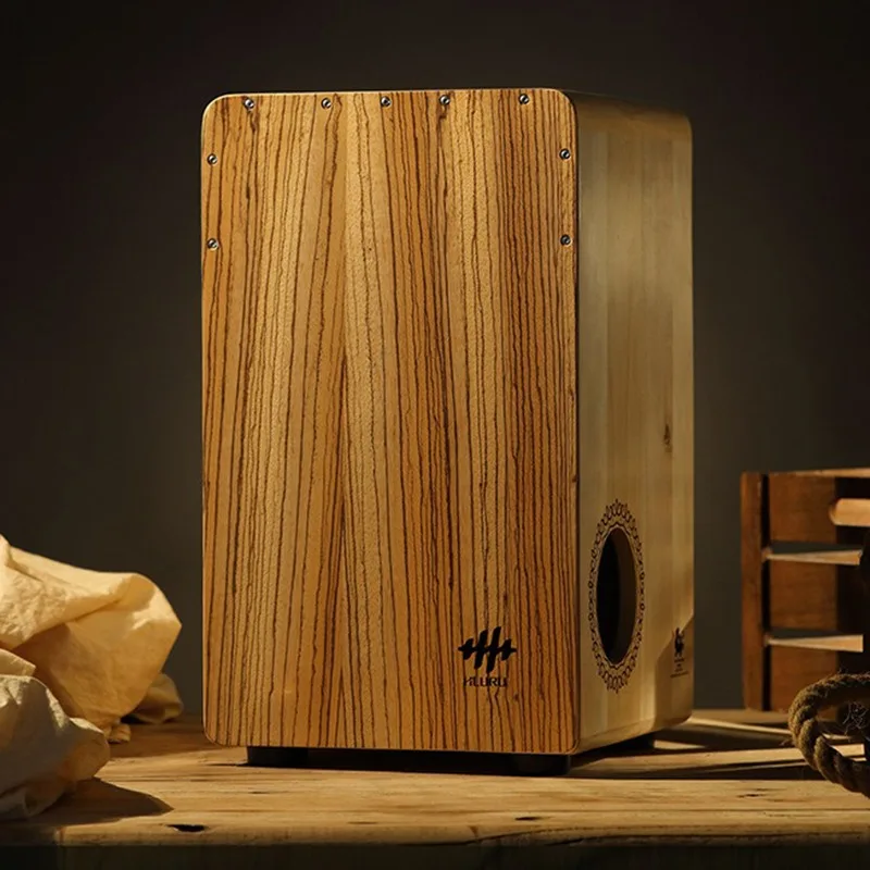 Solid Wood Cajon Box Drum Prof - Cajon Musical Instrument ulasan dan harga