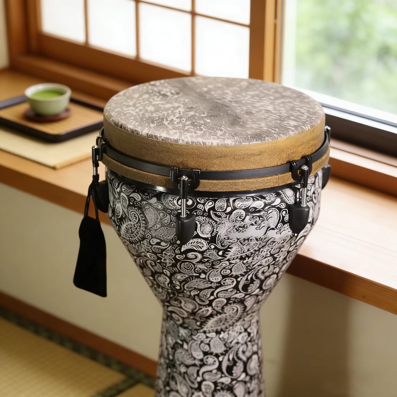 12inch Eco Friendly Wooden Dje - Djembe Hand Drum ulasan dan harga
