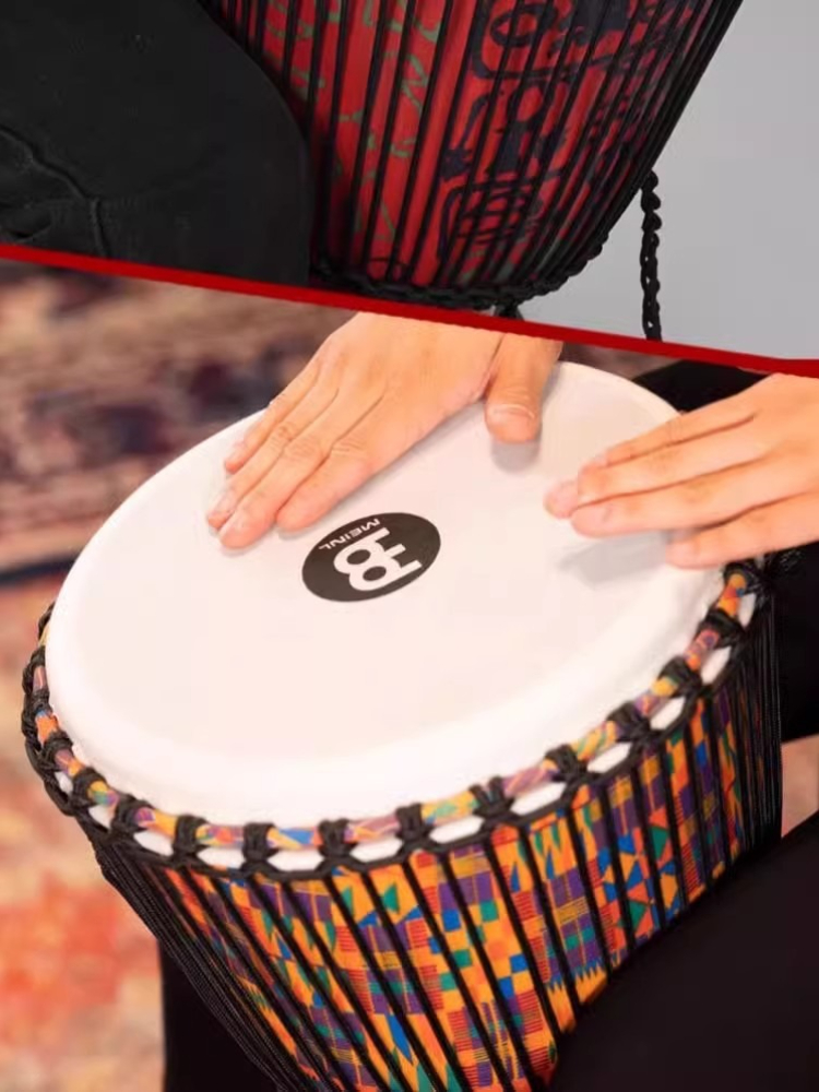 Goat African Drum Pvc Beginner - Djembe Hand Drum ulasan dan harga