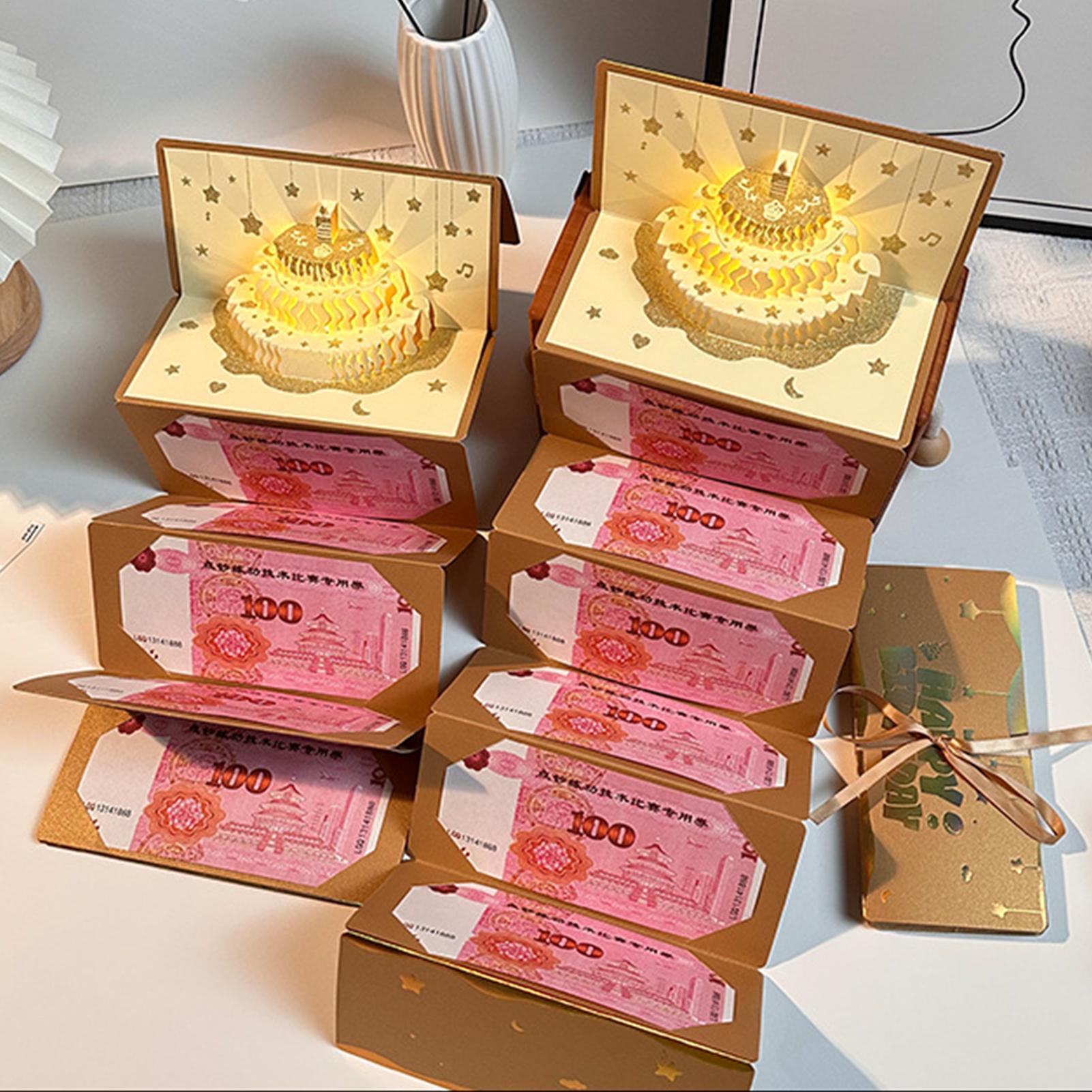 3D Cake Birthday Money Envelop - Cajon Musical Instrument ulasan dan harga