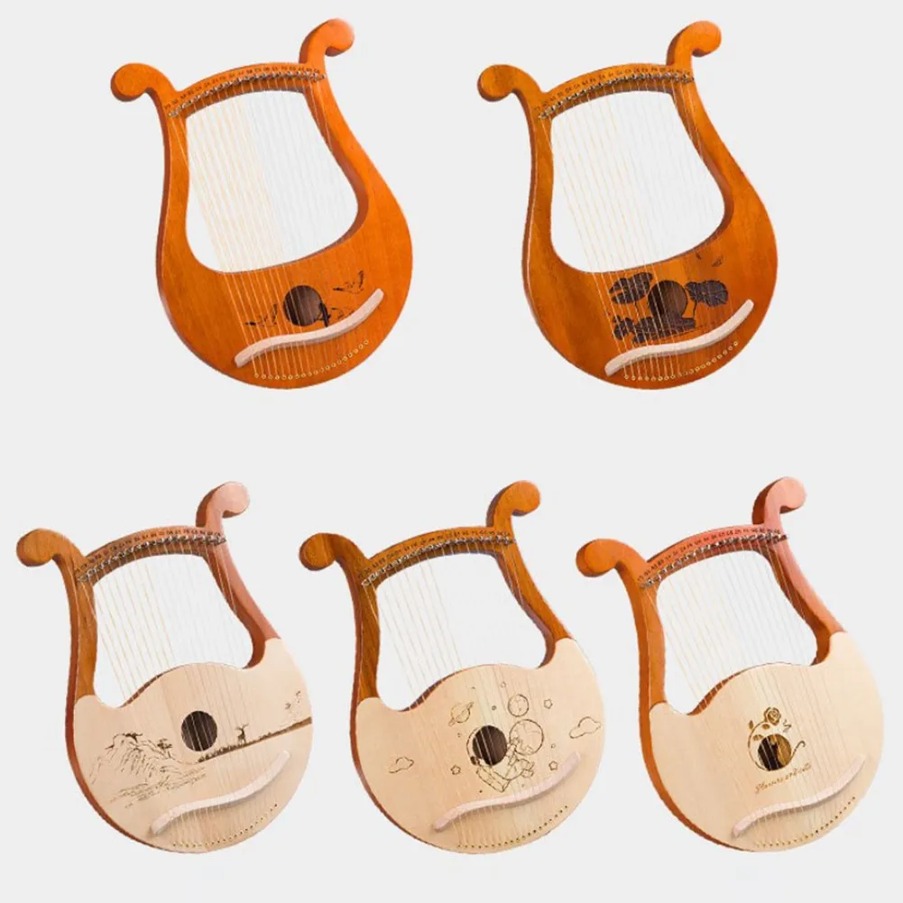 High Quality 19 String Lyre Ha - Musical Instrument Names ulasan dan harga