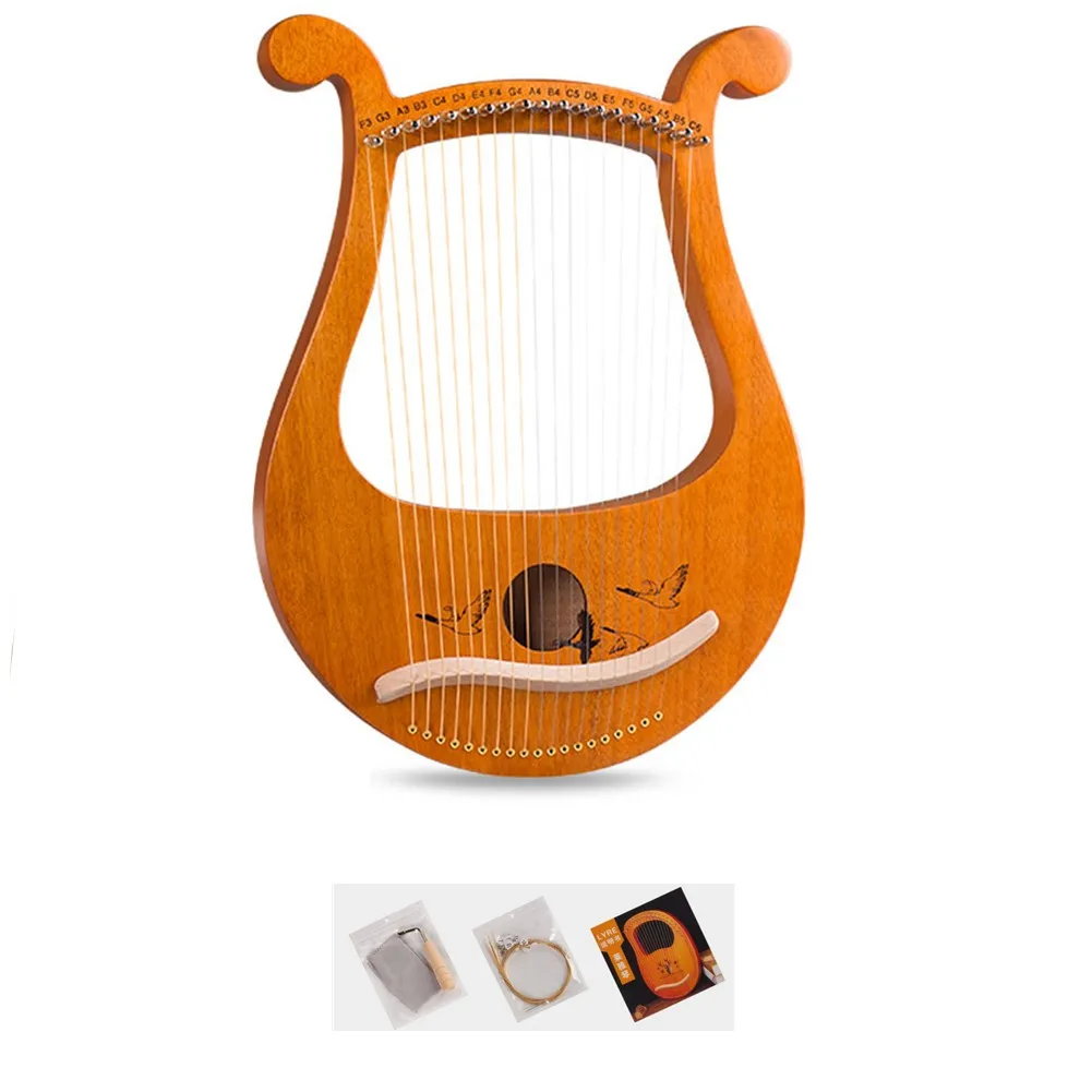 High Quality 19 String Lyre Ha - Musical Instrument Names ulasan dan harga